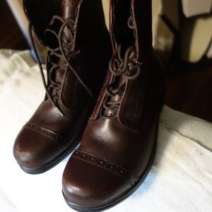 Dansko brown paddock boots size 36